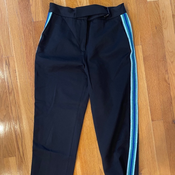 Sandro Striped Cropped Pants Size 40 - Picture 3 of 6